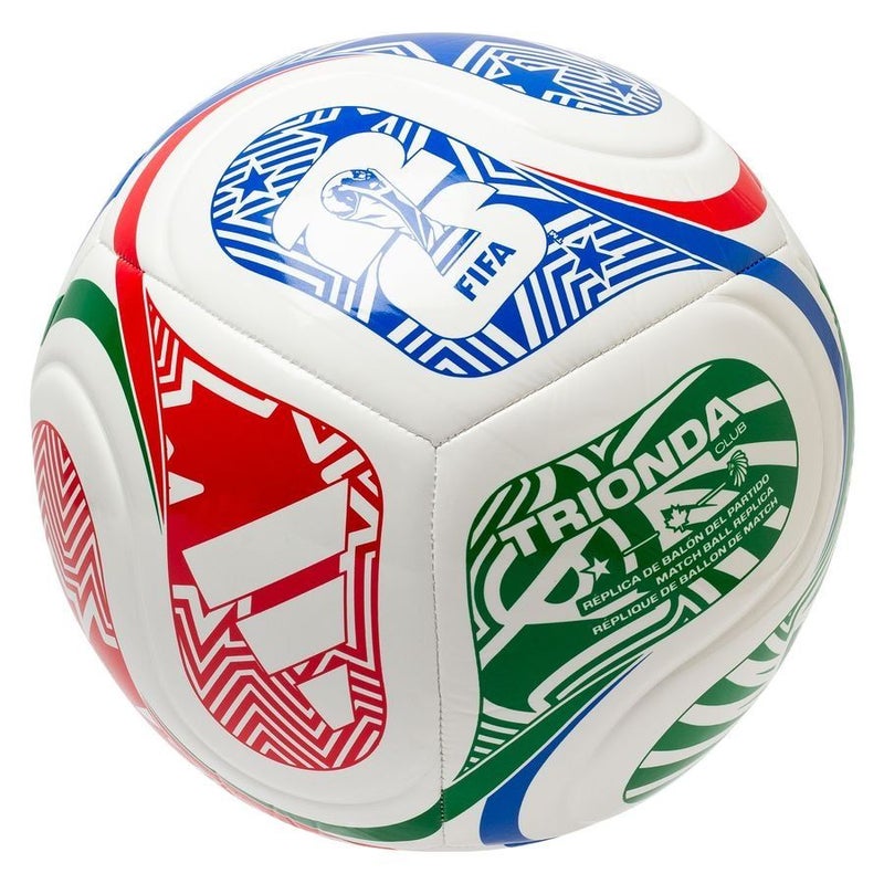 Eworld Football Trionda Club World Cup 2026 – Official FIFA World Cup 26™ Inspired Ball, 100% Recycled TPU, Machine-Stitched with Butyl Bladder - Image 1